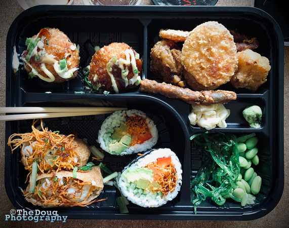 Sushi Shop Vegetarian Bento Box July 23 2020